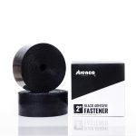 Strenco 2 Inch Hook and Loop Strips with Adhesive - 5 Yards - Heavy Duty Tape - Black Sticky Back Fastener - Image 2